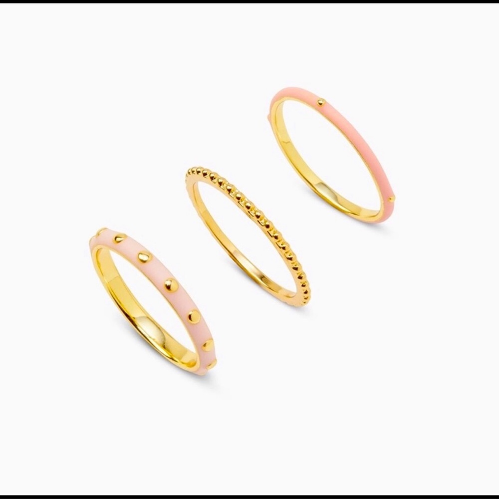 Gorjana Trio Rings Size 7
